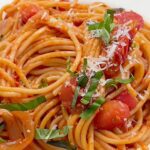 Spaghetti with Red Wine Sangria Sauce - Italpasta Limited